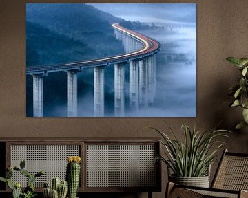 Il viadotto di Pietrasecca (IT) van Riccardo Lucidi