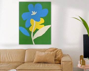 Contraste bleu et jaune sur Little Dean
