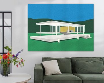 Ludwig Mies Van Der Rohe Farnsworth Haus von Rosi Feist