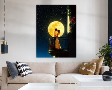 L'amour sous la lune sur Taudalpoi