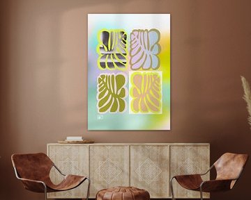 Pastel Quad by Henriette Visscher