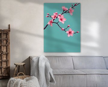 Minimalistische Sakura