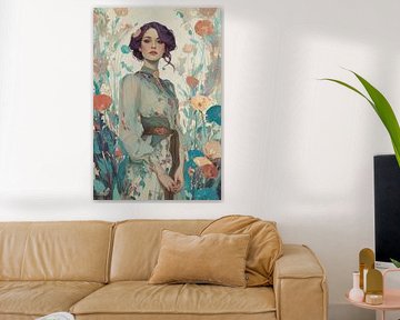 Art Nouveau portrait no. 1 by Studio BB