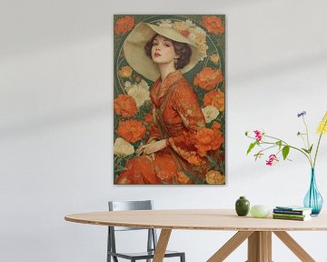 Art Nouveau portrait no. 3 by Studio BB