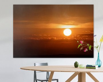 Romantischer Sonnenuntergang