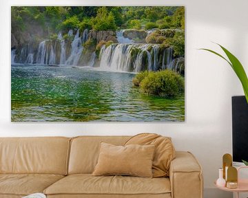 Krka Watervallen Kroatië van AdV Photography