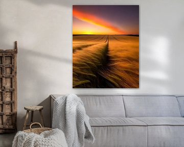 Evening gold by Jean Pierre