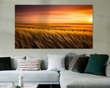 Wind in the grain by Jean Pierre