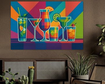 Illustration de cocktails.