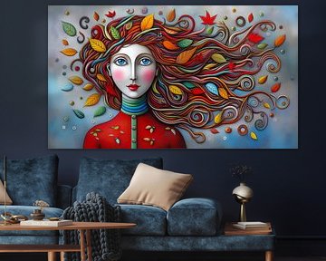 Autumn Girl - Herfst Meisje