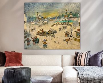 Konstantin Aleksejevitsj Korovin - Stadsplein van Peter Balan