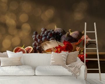 Stilleven Druiven & Vijgen van Monique van Velzen