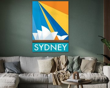 Sydney Opera House Poster van Art Kingdom