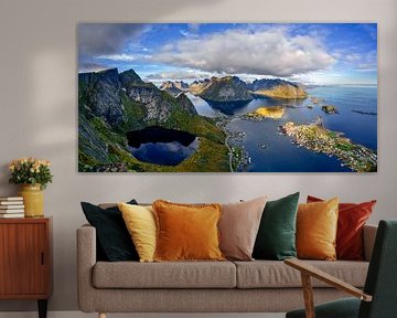 Reinebringen Panorama Lofoten sur Achim Thomae Photography