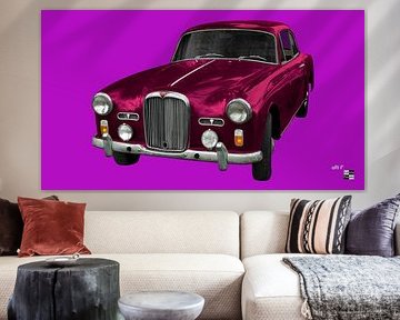 Alvis TD 21 in pink by aRi F. Huber