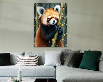 Bambou Panda rouge