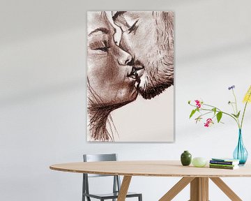 Baiser, brun espresso