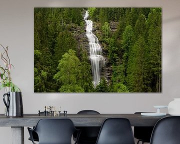 Melnikfall waterval in de rivier de Malta in het Maltatal van Sjoerd van der Wal Fotografie