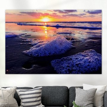 Dreamy sunset on Schiermonnikoog by Dan Photo Shaman