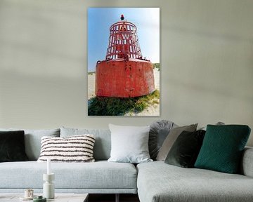 Alte Seeboje in Terschelling West aan Zee von Dan Photo Shaman