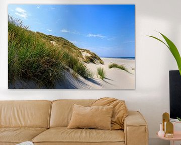 Dünenreihe Nordseestrand Terschelling von Dan Photo Shaman