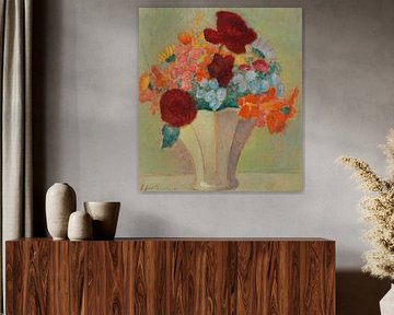 Grande nature morte ; Bouquet lumineux, Alexej von Jawlensky