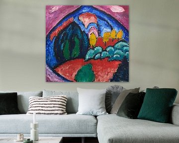 Montagnes à Oberstdorf, Alexej von Jawlensky
