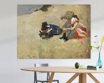 Kinderen in de duinen, George Hendrik Breitner