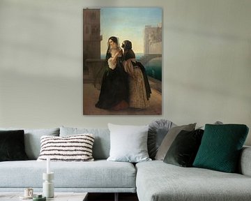 Wraak is gezworen, Francesco Hayez