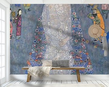 Portret van Elisabeth Lederer, Gustav Klimt