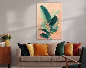 Banana Leaves in Pastels no.1 by Studio BB