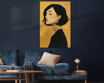 Portrait en ambre n° 2