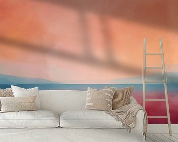 Zonsondergang in Abstract no.2