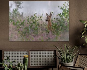 searching for the tastiest leaf for breakfast by Ria van den Broeke