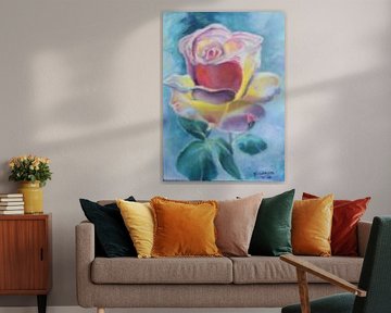 Strahlende Regenbogenrose
