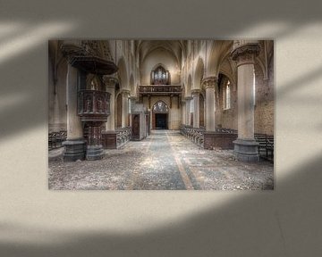 Alte verlassene Kirche. von Roman Robroek