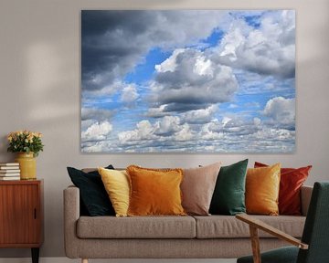 Clouds in a summer sky