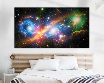 astronomical Cosmic Collision of Galaxies by DPramana