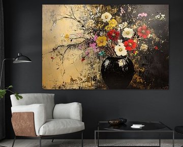 Bouquet dans un vase