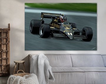 The Iconic JPS Lotus F1 car by Ferrando