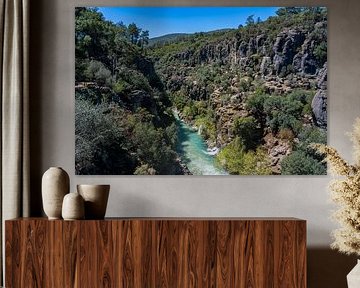 Turquoise waterways in the Green Canyon by Photo Art Thomas Klee