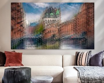 Hamburg | moated castle - Speicherstadt by Nicole Holz