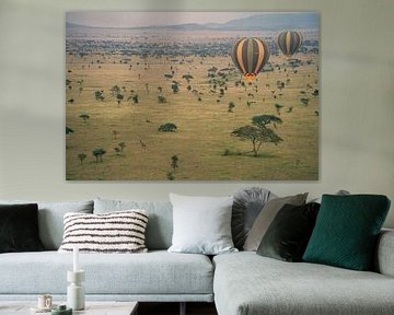 Serengeti Balloons – Magic Above Tanzania by RobinV