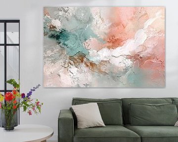 Soft pastel abstract painting by Joriali Abstract