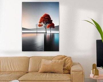 In the mirror of silence-01 by Rautenberg Digital Art Maritim