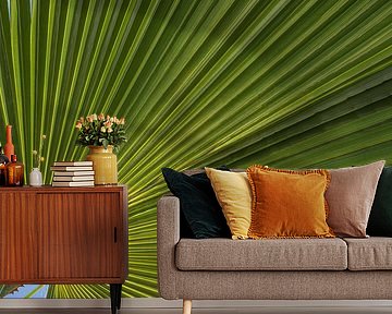 Summer holiday feeling: Under a palm leaf in Lanzarote by Marjolijn van den Berg