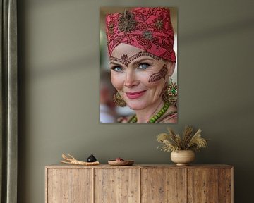 Frau Porträt spirituell