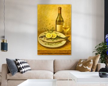 La cuisine du poisson nécessite un verre de vin blanc
