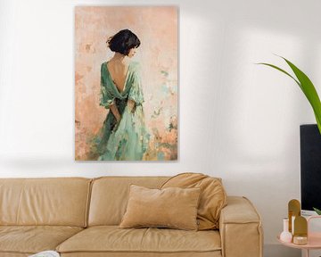Lady in Sage Green no.2 by Studio BB