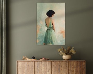 Lady in Sage Green no.4 van Studio BB